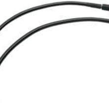 Goodridge 11309 Universal Black Brake Hose with Black Ends - 9in.