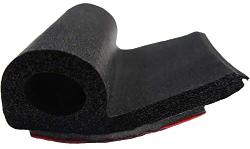 Steele Rubber Products RV Slide Out Seal - Small Bulb with Wide Base - P Profile - Adhesive Backed - Sold and Priced Per Foot - 1-1/4