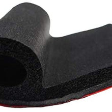 Steele Rubber Products RV Slide Out Seal - Small Bulb with Wide Base - P Profile - Adhesive Backed - Sold and Priced Per Foot - 1-1/4" Wide 70-3708-265