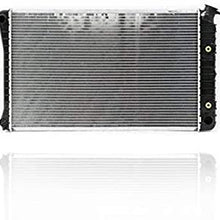 Radiator - Pacific Best Inc For/Fit 709 81-91 Chevrolet GMC Van 83-87 Pickup 82-91 Blazer Jimmy Suburban PTAC 1 Row