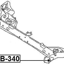 55501-1Kk0A / 555011Kk0A - Arm Bushing Rear Arm For Nissan