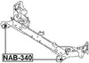 55501-1Kk0A / 555011Kk0A - Arm Bushing Rear Arm For Nissan