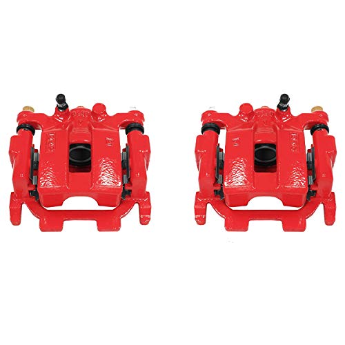 Power Stop S6240 Power-Coated Red Performance Caliper, Pair