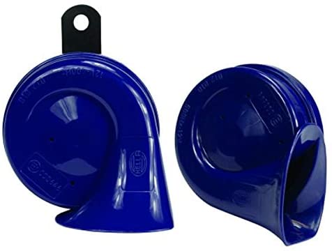 Hella 012010801 Twin Tone Trumpet Blue Horn Kit