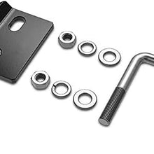 Hitch Tightener for 1.25" and 2" Trailer Hitches Stainless Steel Hitch Tightener Anti Rattle Hitch Stabilizer U Clamps 2 Inch Hitch Stabilizer Rust-Free Heavy Duty Lock Down Easy Installation