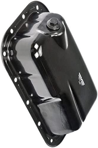 APDTY 113589 Engine Oil Pan Fits 3.6L V6 Engine On 2011-2018 Chrysler 300 Dodge Challenger or Charger 2012-2018 Jeep Wrangler (Lower Steel Pan; Replaces 05184546AC, 5184546AC)