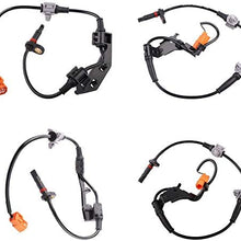 MOSTPLUS 57475S9A013 4Pcs ABS Wheel Speed Sensor Rear Front Compatible for 2002 2003 2004 2005 2006 Honda CRV Sprots Utility 4-Door L4 2.4L