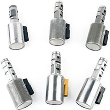 09G 6-speed Remanufactured Trans Solenoid set 8 pcs Compatible with VW Audi Mini 2003-On TF-60SN/TF60SN