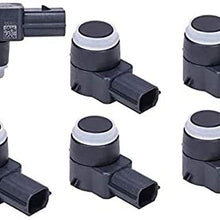 Vod_AutoParts 1ew63tzzaa Parking Assist Sensor Bumper Object Sensor Reverse Backup Parking Sensor 4 PCS 1EW63TZZAA Replacement for 2009-2018 Dodge Ram 2017 ram 1500 Front Bum O2