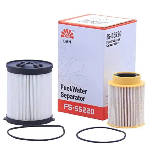 BAIZHIHUA FS-55220 Kit Fuel Filter Replaces FF63017NN FS53029NN 16403EZ41A 16403EZ40A 4335493 4378483 Compatible with Nissan Titan XD 2016 2017 2018 2019 5.0L V8 Diesel Engine