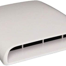 Wcnsxs 1pcs Car Bonnet Hood Scoop Air Flow Intake Vent Cover Decorative 2725cm 28TB