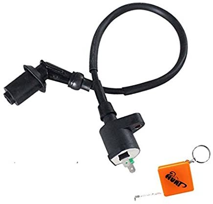 HURI Ignition Coil for Honda FourTrax 125 200 250 300 TRX125 TRX200D TRX200SX TRX250 TRX300 TRX300FW