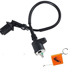 HURI Ignition Coil for Honda FourTrax 125 200 250 300 TRX125 TRX200D TRX200SX TRX250 TRX300 TRX300FW