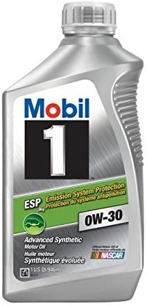 Mobil 1 121218 0W-30 ESP Motor Oil - 1 Quart (Pack of 6) by Mobil 1
