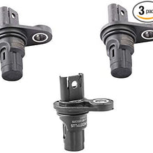 MOSTPLUS 13627525015 1X CrankShaft Position Sensor 2X Camshaft Position Sensor Kit Compatible for BMW 325i 328i 13627558518 13627525014 13627546660