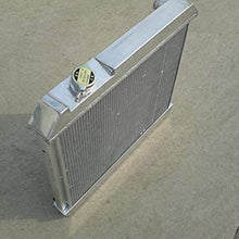 3 Rows Aluminum Radiator + Fan For Chevy Truck C10 C20 C30 1963-1966 1964 1965