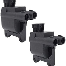 ENA Set of 2 Ignition Coils Compatible with Toyota Tacoma Camry Rav4 Solara 4Runner T100 - L4 fit for C1132 UF181 UF180 UF181 5C1298 C1133 9091902218 9091902220 9008019007 9008019008 9091902217