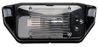 RV Trailer Camper Motion Sensor Porch Light Black AP Products 016-SL1000B