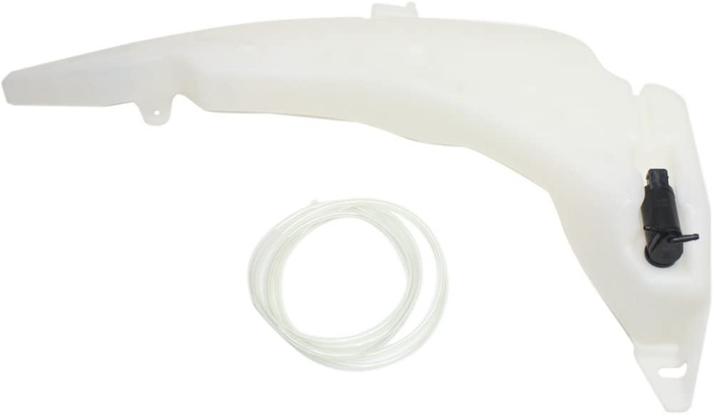 Washer Reservoir Windshield Expansion Tank w/Washer Pump and Cap compatible with Vehicles w/Rear Wiper