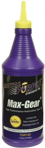 Royal Purple Max Gear Synthetic Gear Oil75W1401 Quart Bottle