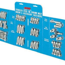 ARP 5549603 Engine And Accessory Hex Fastener Kit, Polished Stainless Steel, For Select Ford 351W, Small Block Applications