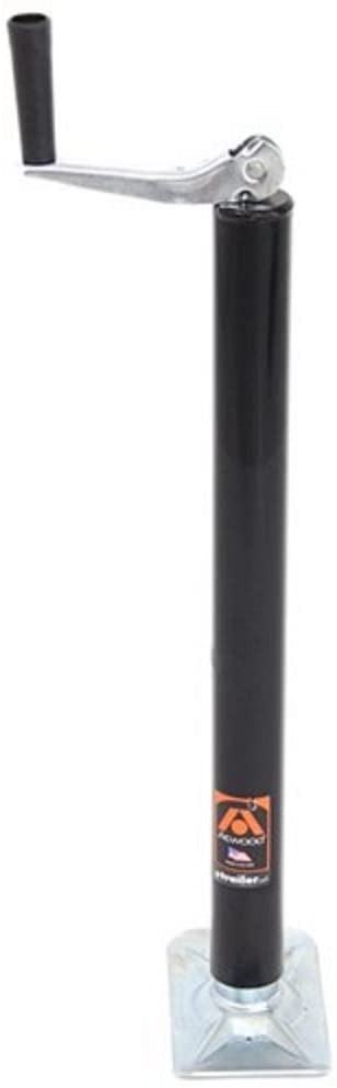 Atwood 86500 Round Screw Jack Black Topwind 14-1/4