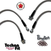 Techna-Fit Brake Lines MITSUBISHI 1983-89 STARION FRONTS (4) - MIT-1400F
