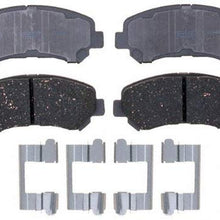 ACDelco 14D1338CH Advantage Ceramic Front Disc Brake Pad Set with Hardware