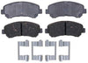 ACDelco 14D1338CH Advantage Ceramic Front Disc Brake Pad Set with Hardware