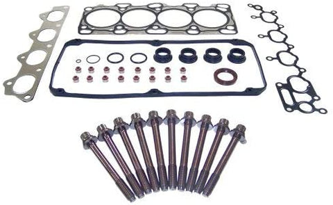 DNJ Head Gasket Set with Head Bolt Kit For 1999-2005 for Mitsubishi Galant 2.4L 2351cc L4 SOHC