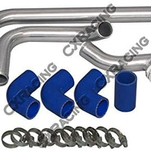 CXRacing 1.5" Aluminum Radiator Hard Pipe Kit For LS1 Subaru BRZ Scion FRS LSx