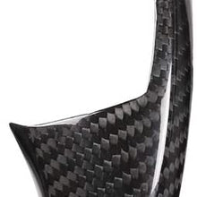 TulinTulin Carbon Fiber Gear Shift Knob Cover Trim for BMW F20 F30 F31 F34 X5 F15 X6 F16 X3 F25 X4 F26 F10 - Style 1