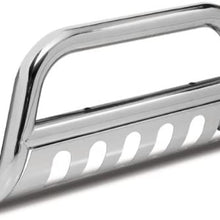 Outland Automotive Rugged Ridge 11565.01 Bull Bar, 3 Inch, Stainless Steel; 07-09 Jeep Wrangler JK