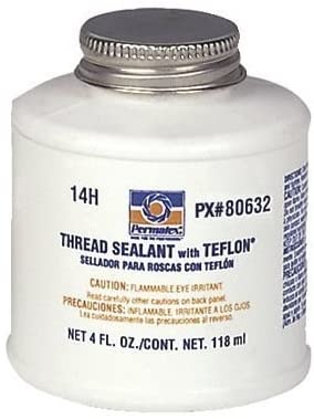 #14 Thread Sealant Withtelfon 4 Oz Bottle