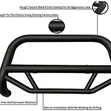 Black Horse Max T Bull Bar Black Textured MBT-MG703 Compatible with 1999-2006 Chevy Silverado/GMC Sierra (Include 07"Classic 1500LD)