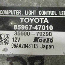 REUSED PARTS LED Headlamps Headlamp Control Fits 10 Prius Fits Lexus CT200H 8596747010 8596747