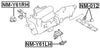 11220Vb91A - Left Engine Mount For Nissan