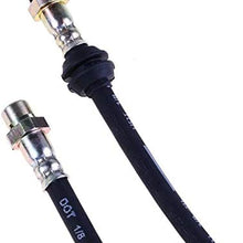 Rumors New 2X Front Brake Hose Brake Hose Fit for BMW 3 3ER E46 316 318 320 323 325 330 Z4 Accessories Durable Practical L0507 (Color : BK)