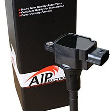 Set of 4 AIP Electronics Premium Ignition Coil on Plug COP Pencil Pack Compatible Replacement For 2002-2006 Nissan Sentra and Altima Oem Fit C350 x 4