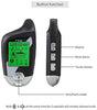 EASYGUARD EC203 2 Way car Alarm System with LCD Pager Display, ultrasonic Sensor & Shock Sensor DC12V