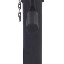 Trailer Valet Blackout Series 5K Side Wind Pipe Mount Jack 15"
