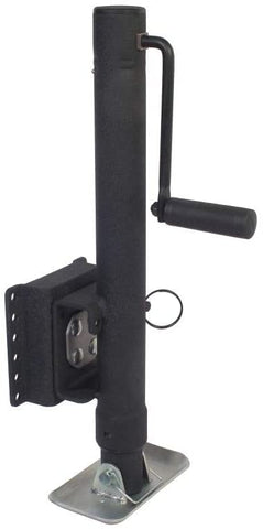 Trailer Valet Blackout Series 2K Side Wind Swivel Mount Jack 15