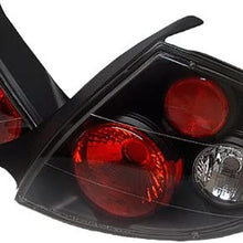 Spyder Dodge Neon 00-02 Altezza Tail Lights - Black (Black)