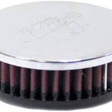 K&N Universal Clamp-On Air Filter: High Performance, Premium, Washable, Replacement Engine Filter: Flange Diameter: 1.75 In, Filter Height: 1.5 In, Flange Length: 0.625 In, Shape: Round, RC-0330
