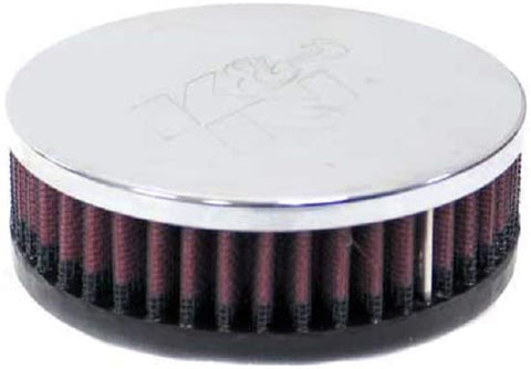 K&N Universal Clamp-On Air Filter: High Performance, Premium, Washable, Replacement Engine Filter: Flange Diameter: 1.75 In, Filter Height: 1.5 In, Flange Length: 0.625 In, Shape: Round, RC-0330