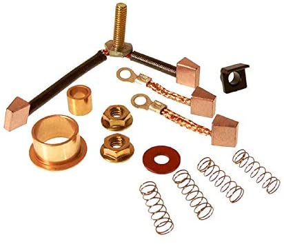 New DB Electrical Brush Kit SAB9100 Compatible with/Replacement for Rotary 9218, STENS 435-535, Voltage 12, Brush Set - Includes Bushings