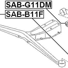 41322Ac060 - Arm Bushing (for Differential Mount) For Subaru - Febest