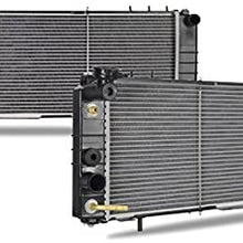 Mishimoto R1193-AT Plastic End-Tank Radiator Compatible With Jeep Cherokee 1991-2001 Silver