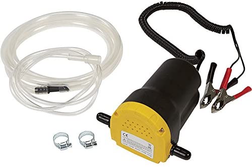 NUZAMAS 12V 60W Oil Diesel Extractor Suction Pump Transfer Fluid Change Car Boat Caravan Truck Changing Engine Oil 4WD 4X4