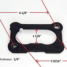 Replacement Base Mounting Gasket For Rochester 2 BBL Carburetors in Buick GMC Oldsmobile Pontiac